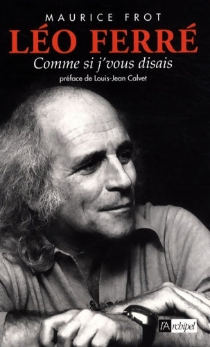 Livrenpoche : Léo ferré - Maurice Frot - Livre
