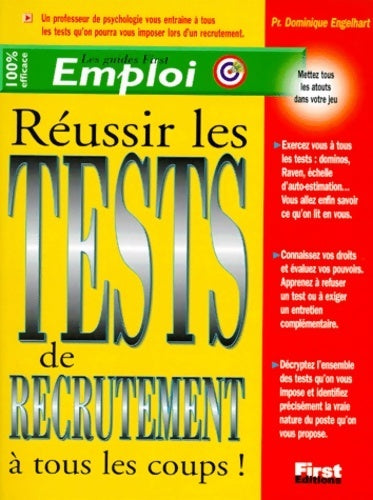 Livrenpoche : Réussir les tests de recrutement à tous les coups - Dominique Engelhardt - Livre