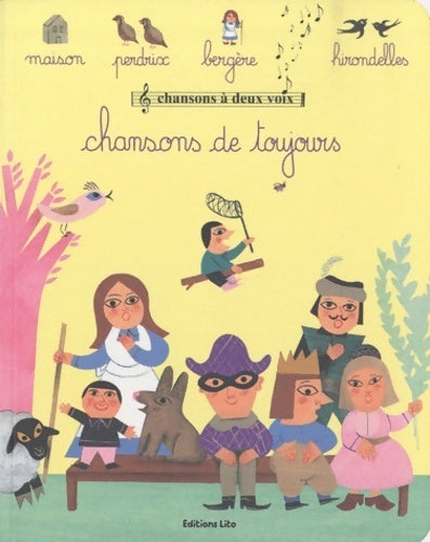Livrenpoche : Chansons à deux vois :chansons de toujours - dès 2 ans - Caroline Dall'ava - Livre