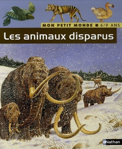 Livrenpoche : Les animaux disparus - Christiane Gunzi - Livre