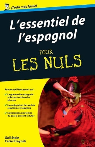 Livrenpoche : L'essentiel de l'espagnol pour les nuls - Cécie Kraynak - Livre