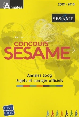Livrenpoche : Concours sesame : Annales sujets et corrigés officiels - Marie-Laure Vignaud - Livre