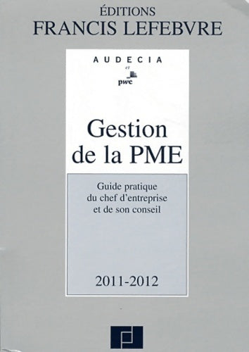 Livrenpoche : Gestion de la pme - Rédaction Efl - Livre