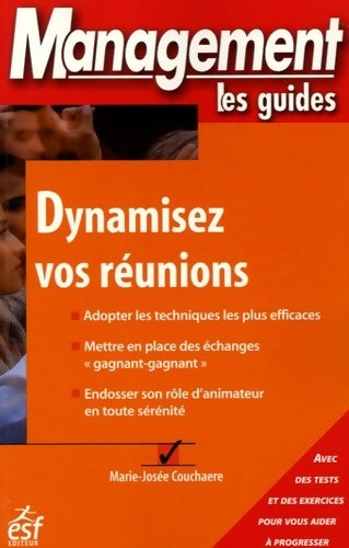 Livrenpoche : Dynamisez vos réunions - Marie-Josée Couchaère - Livre
