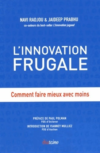 L'innovation frugale : Comment faire mieux avec moins - Navi Radjou - Livre