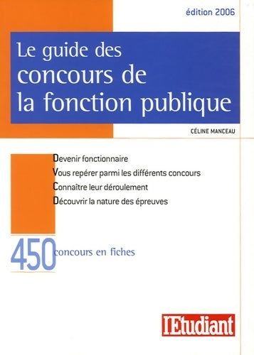 Livrenpoche : Le guide des concours de la fonction publique - Céline Manceau - Livre