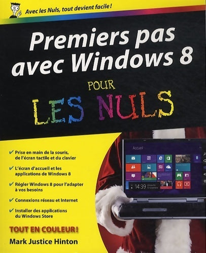 Livrenpoche : Premiers pas avec windows 8 pour les nuls - Mark Justice Hinton - Livre