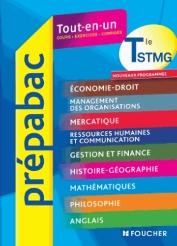 Livrenpoche : Toute la terminale STMG - Bernard Verlant - Livre