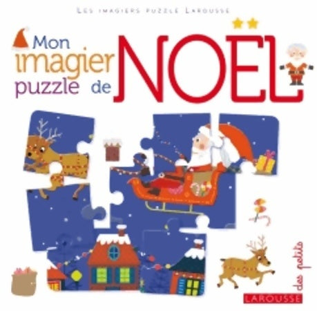 Livrenpoche : Mon imagier puzzle Noël - Collectif - Livre