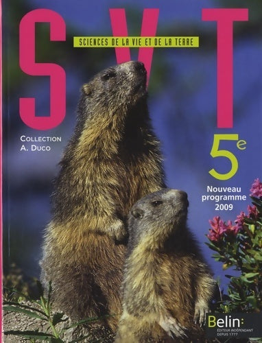 Livrenpoche : SVT 5e : Manuel élève (petit format) - André Duco - Livre