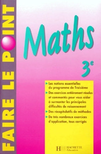 Livrenpoche : Mathématiques 3e - Pierre Curel - Livre