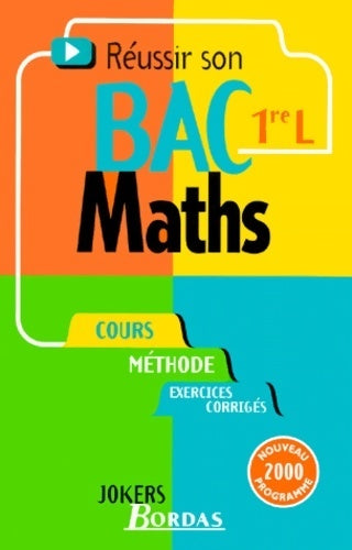 Livrenpoche : Maths 1ere l (ancienne edition) - Lionel Weinsanto - Livre