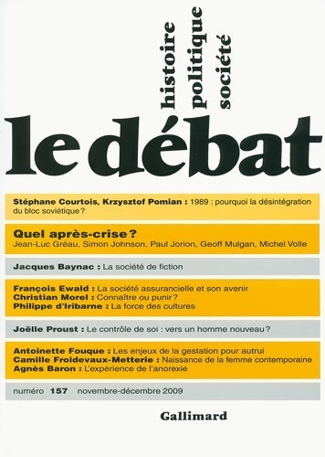 Livrenpoche : Le débat - Collectif - Livre
