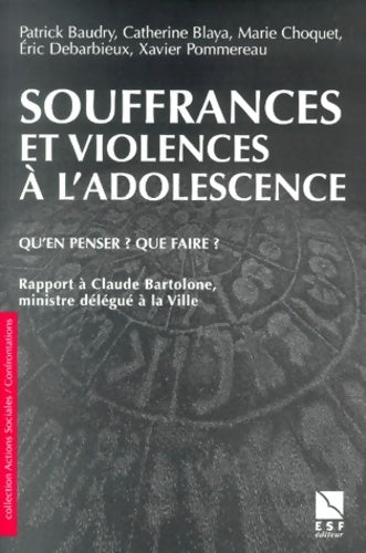 Livrenpoche : Violence et adolescence : Nos propositions - Baudry - Livre