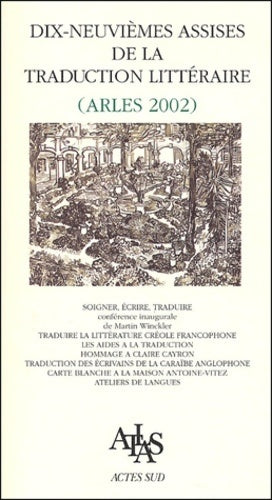 Livrenpoche : XIXe assises de la traduction littéraire (2002) - Collectif - Livre