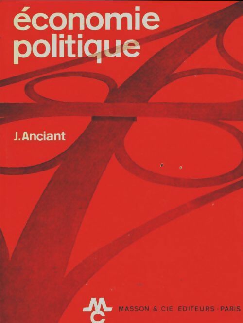 Livrenpoche : Économie politique - Jean Anciant - Livre