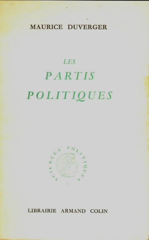 Livrenpoche : Les partis politiques - Maurice Duverger - Livre