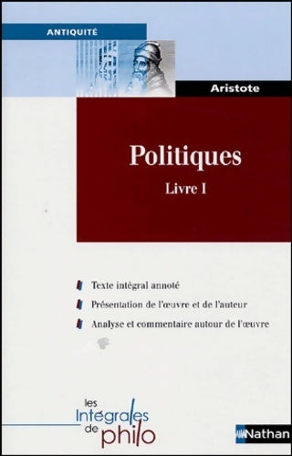 Livrenpoche : Politiques : Livre i - Aristote - Livre