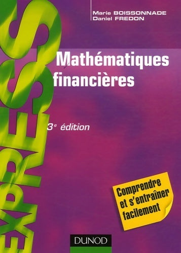 Livrenpoche : Mathématiques financières - 3ème édition - Marie Boissonnade - Livre