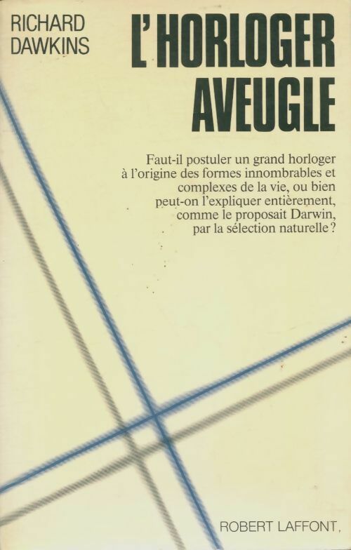 Livrenpoche : L'horloger aveugle - Richard Dawkins - Livre