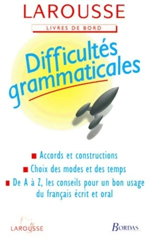 Livrenpoche : Difficultés grammaticales - René Lagane - Livre