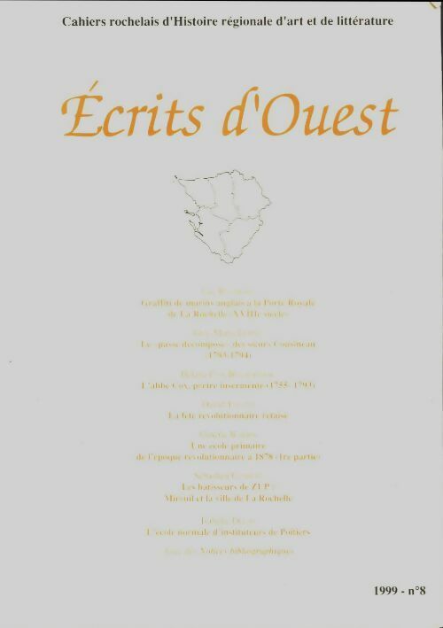 Livrenpoche : Écrits d'ouest n°8 199 - Collectif - Livre
