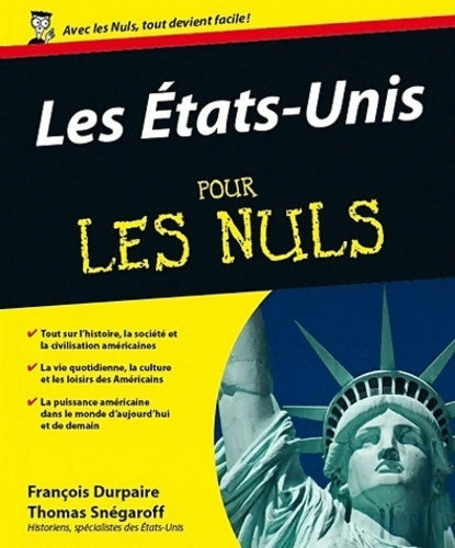 Livrenpoche : Les États-unis pour les nuls - François Durpaire - Livre