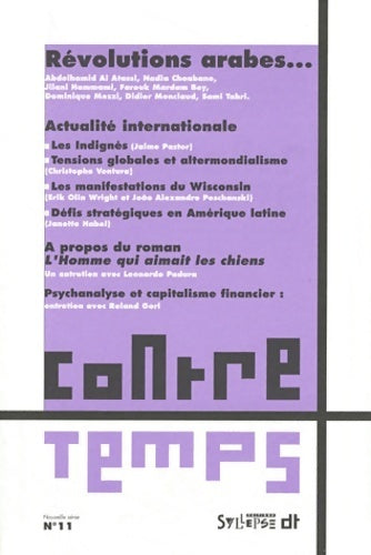 Livrenpoche : Contretemps n°11 septembre 201 : Révolutions arabes - Francis Sitel - Livre