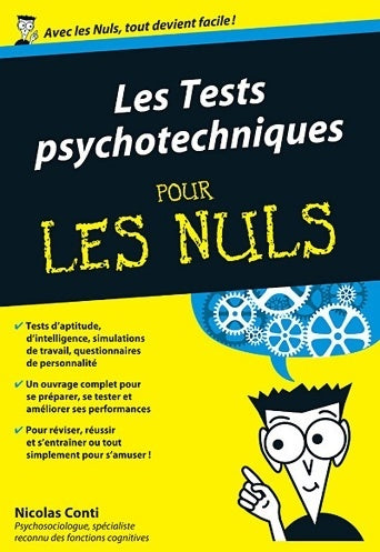 Les Tests psychotechniques pour les nuls - Nicolas Conti - Livre