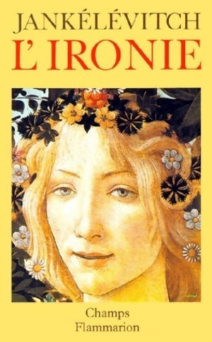 Livrenpoche : L'ironie - Vladimir Jankélévitch - Livre