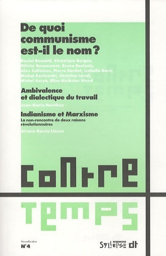 Livrenpoche : De quoi le communisme est-il le nom ? - Daniel Bensaïd - Livre