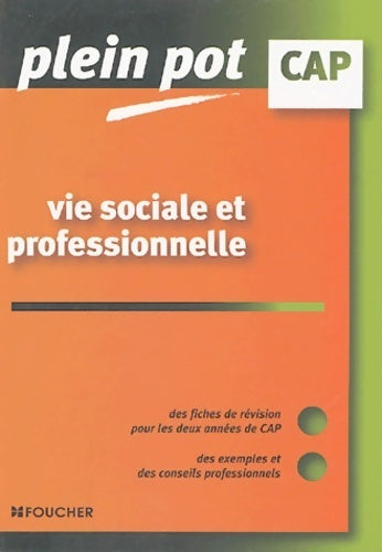 Livrenpoche : Vie sociale professionnelle (ancienne édition) - S. Crosnier - Livre