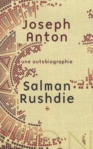 Livrenpoche : Joseph Anton - Salman Rushdie - Livre