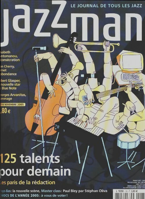 Livrenpoche : Jazzman n°118 : 125 talents pour demain - Collectif - Livre