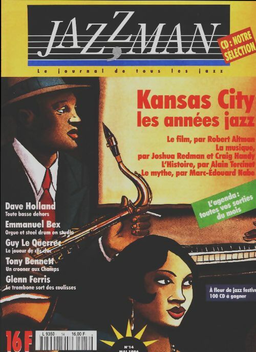 Livrenpoche : Jazzman n°14 : Kansas City, les années jazz - Collectif - Livre