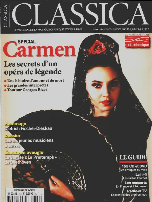 Livrenpoche : Classica n°144 : Spécial Carmen - Collectif - Livre