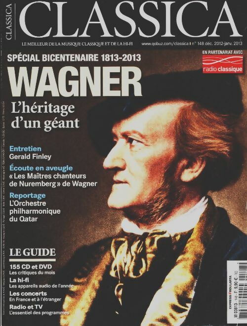 Livrenpoche : Classica n°148 : Wagner - Collectif - Livre