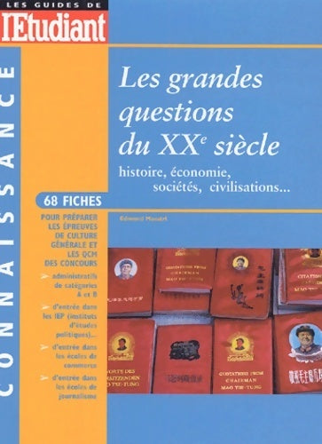 Livrenpoche : Les grandes questions du XXe siècle : Histoire économie sociétés civilisations - Edmond Maestri - Livre