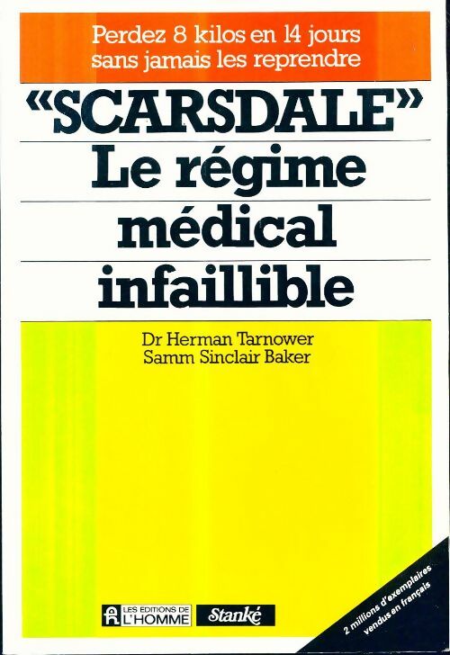 Livrenpoche : Scarsdale : Le régime médical - Tarnower - Livre