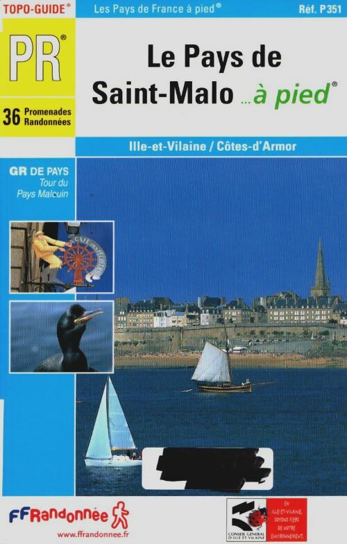 Livrenpoche : Le pays de st-malo à pied - Guide Ffrp - Livre