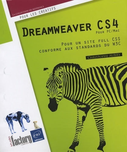 Livrenpoche : Dreamweaver cs4 pour pc/mac - Christophe Aubry - Livre