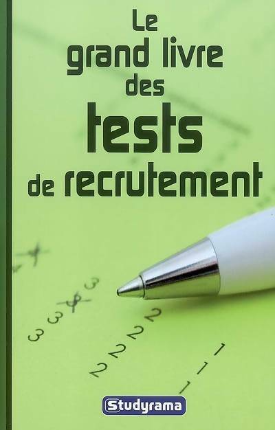 Livrenpoche : Le grand livre des tests de recrutement - Sabine Duhamel - Livre