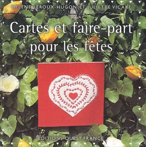 Livrenpoche : Cartes et faire-part pour les fêtes - Juliette Vicart - Livre
