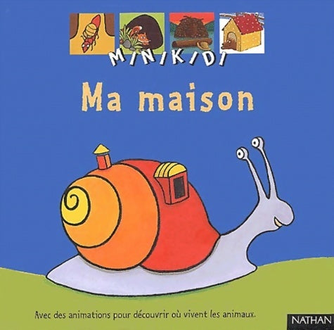 Livrenpoche : Ma maison (livre à couverture molletonnée) - Ophélie Texier - Livre