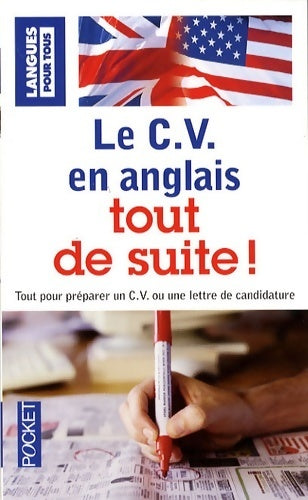 Livrenpoche : Le C.V. en anglais tout de suite ! - Marie-Claude Rolland - Livre