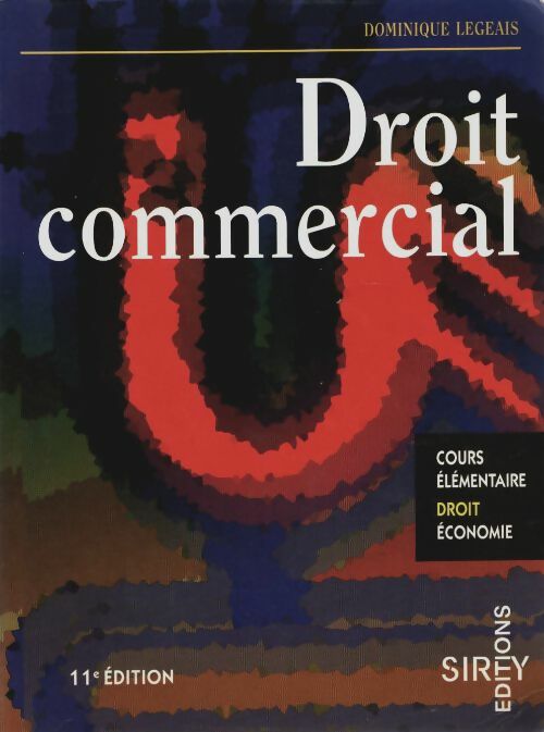 Livrenpoche : Droit commercial - Dominique Legeais - Livre