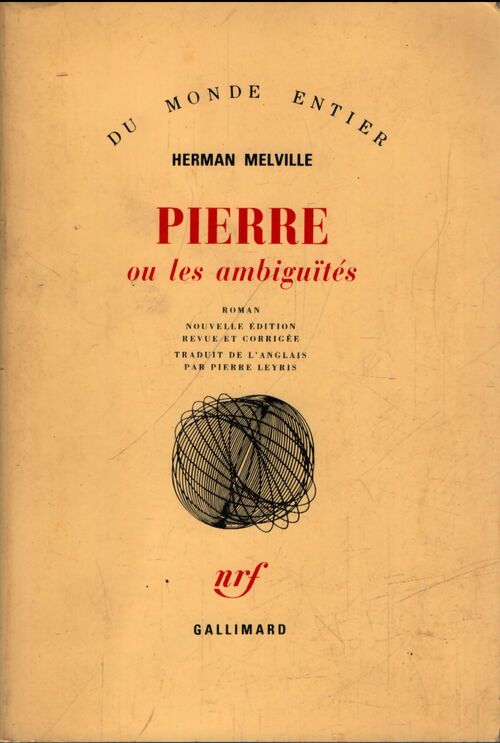 Pierre ou les ambiguïtés - Herman Melville - Livre