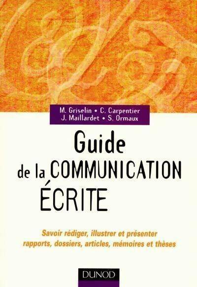Livrenpoche : Guide de la communication écrite - Collectif - Livre