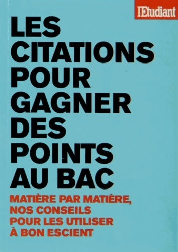 Livrenpoche : Les citations pour gagner des points au bac - Laurence De Cock - Livre