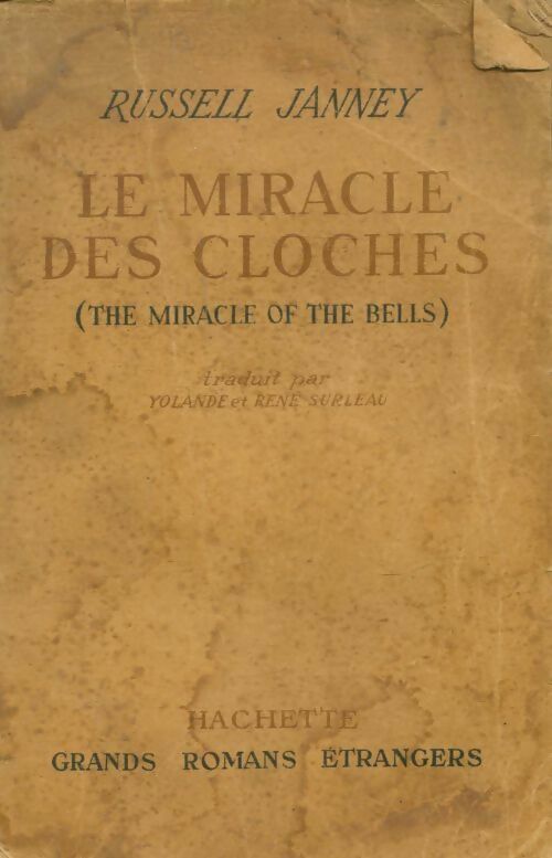Livrenpoche : Le miracle des cloches - Russell Janney - Livre